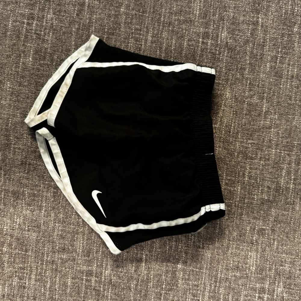 Nike Black Shorts with White Accents